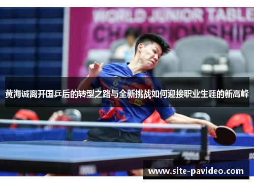 黄海诚离开国乒后的转型之路与全新挑战如何迎接职业生涯的新高峰